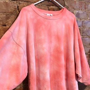 Gap Pink Tye Die Sweatshirt Size Medium